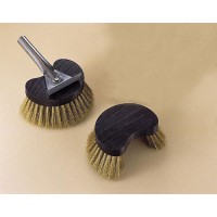 Spare part for half-moon-shaped brass brush